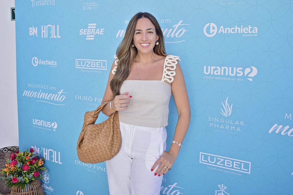 Anna Correia marca presenÃ§a no Mulheres em Movimento 